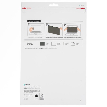 eSTUFF Magnetic Privacy Filter 15.6"